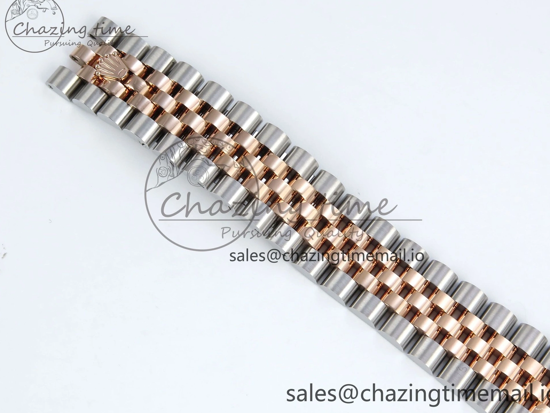 MiroTime 0102 QuickDry DateJust 31 278271 ARF 1:1 Best Edition 904L Steel White MOP Diamonds Dial on SS RG Jubilee Bracelet ETA 517